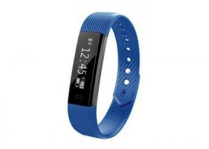 Best Waterproof Smart Bluetooth Wristband Step Counter Activity Monitor For Smartphone wholesale