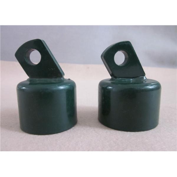 Smooth 1-3/8" Chain Link Fence Rail End / Chain Link Fence Fittings Easy Install