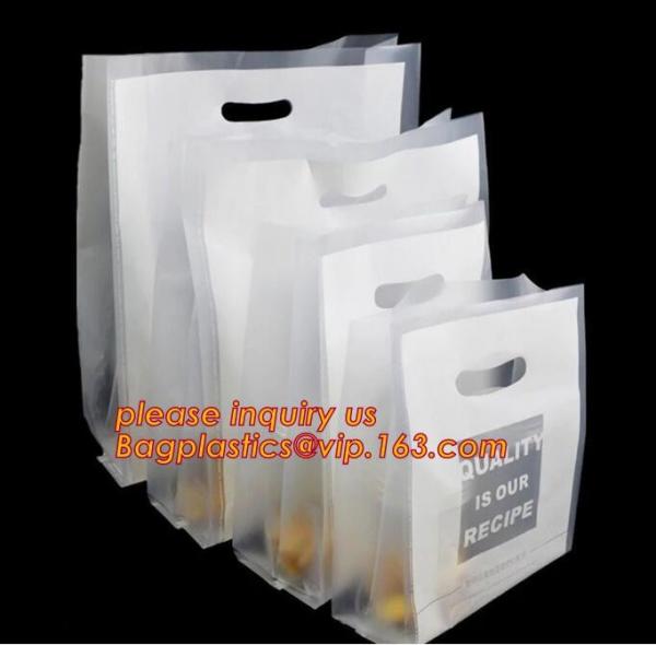PBAT PLA CORN STARCH BIODEGRADABLE COMPOSTABLE OXO-BIODEGRAABLE D2W EPI ldpe custom made soft flex loop handle bag poly