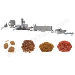 Best Energy Saving Fish Food Equipment Extruder Processing Line wholesale