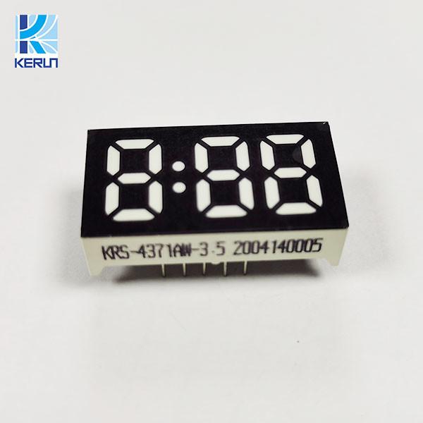 Cheap 0.47 Inch Common Anode Alarm Clock LED Display Modules Three Digit for sale