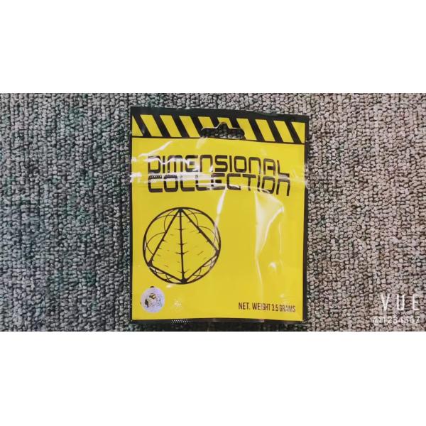 Three Side Seal Zipper Bag Matte Mylar Flat Zip Lock Pouch Food Packaging With Window