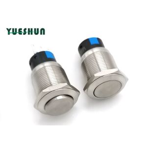 Best Lighted Latching 12mm Momentary Switch , Momentary Starter Switch wholesale