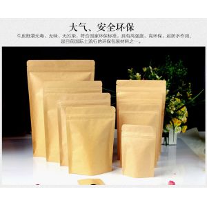 Best Biodegradable Kraft Stand Up Pouches wholesale