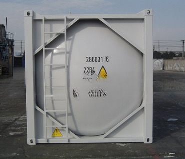 SPA-H Frame Material 20ft Bulk Cement ISO Trailer Transport Tank Container Q345B Steel Stainless Steel Pressure Vessel