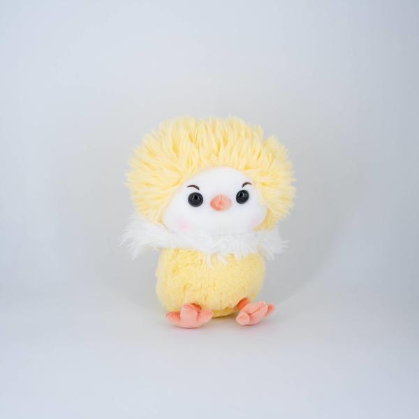 Soft Furry Holiday Plush Toys Halloween Stuffed Pumpkin Pillow With Wizard Hat