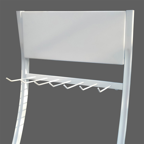 White Color LH-1432 Car Accessories Display Rack , Wiper Blade Display Rack