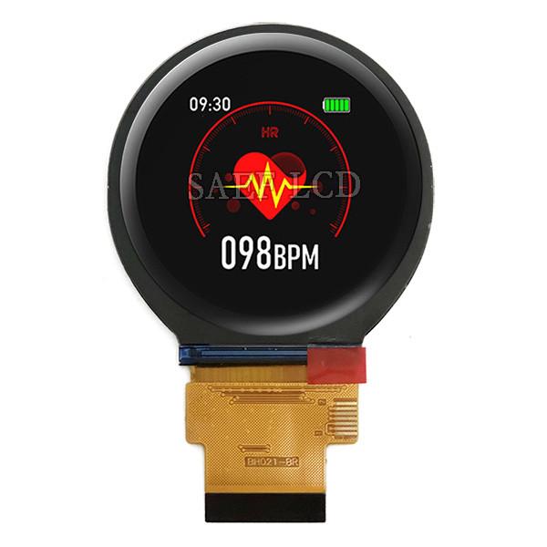 Cheap 1000 Nits High Brightness TFT Display , 2.1 Inch Round TFT LCD 480x480 Dots Matrix SPI&RGB Interface for sale
