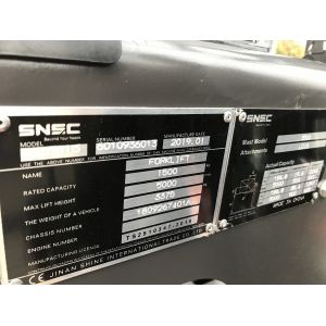 Mini 1.5ton Container Electric Forklift Customization and Automatic Transmission