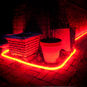 Decorative Super Flexible Neon Led Rope Lights Dimmable / Cuttable Type