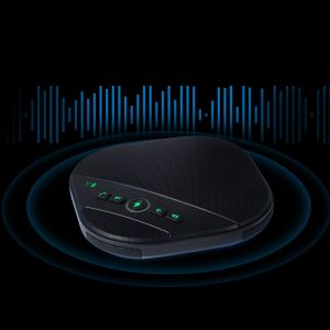 5.8g Wireless Conference Speakerphone 2400mA Built-In 4 Microphones