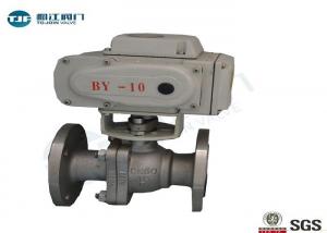 Best ASME B16.34 SS 304 Electric Ball Valve AC 220V Type For Oil Industry wholesale