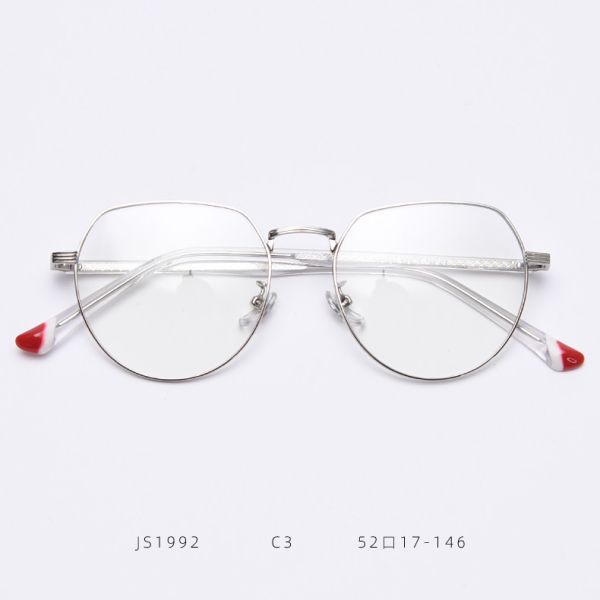 Frame Eye Safety Optical Clear Designer Plain Lens Glasses Men Blue Light Blocking