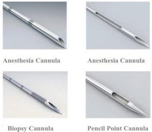 China Anesthesia Cannula Needle Biopsy Cannula Back Hole Cannula Biopsy Cannula on sale