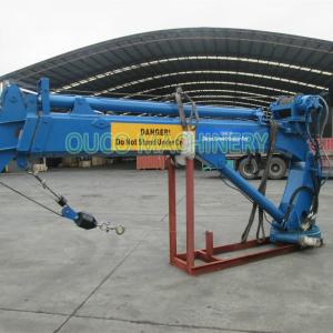 Best OUCO 10M Hydraulic 7T Ship Deck Telescopic Boom Crane wholesale