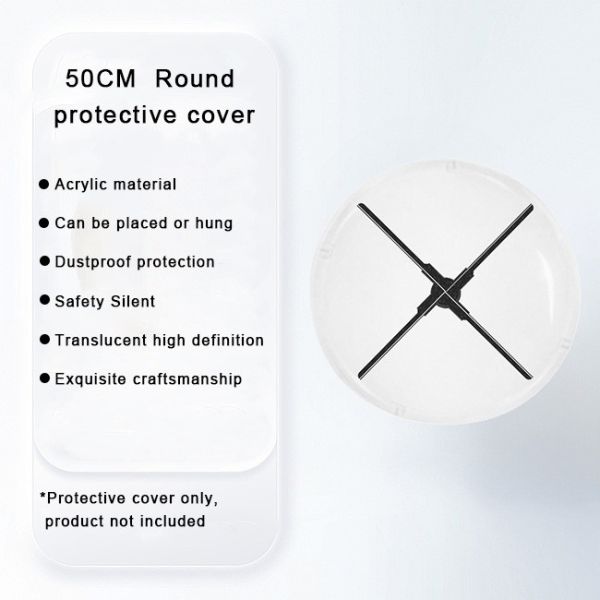 Customizable Holo Fan Spinning Hologram Fan 50CM 3D Hologram Fan