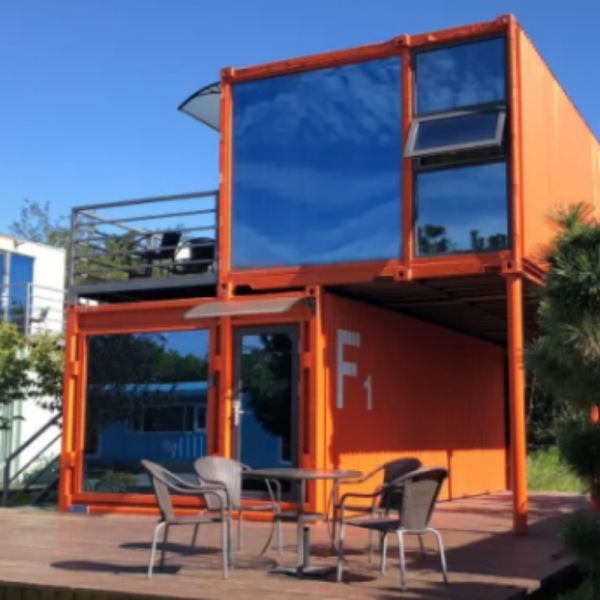 Assembled Flat Pack Container House for Sea Shipment and Dormitory 5800*2480*2896mm