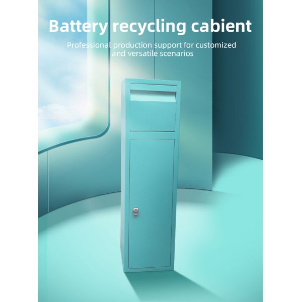 Heavy Duty Large Scale Battery Recycling Cabient In Commercial Areas