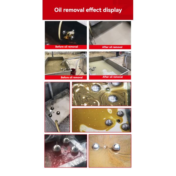 Industrial Cleaning Oil Water Separation Equipment Scraper Floating Circulating Oil Skimmer