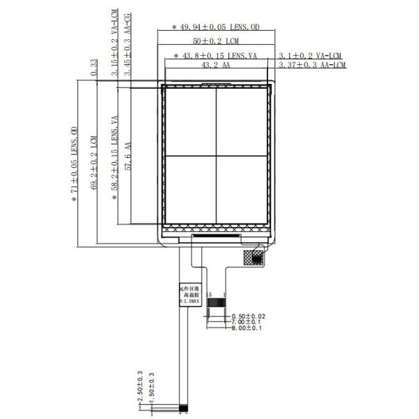 IPS 240x320 2.8 Inch TFT Screen SPI Interface Driver IC ST7789 With Touch Function