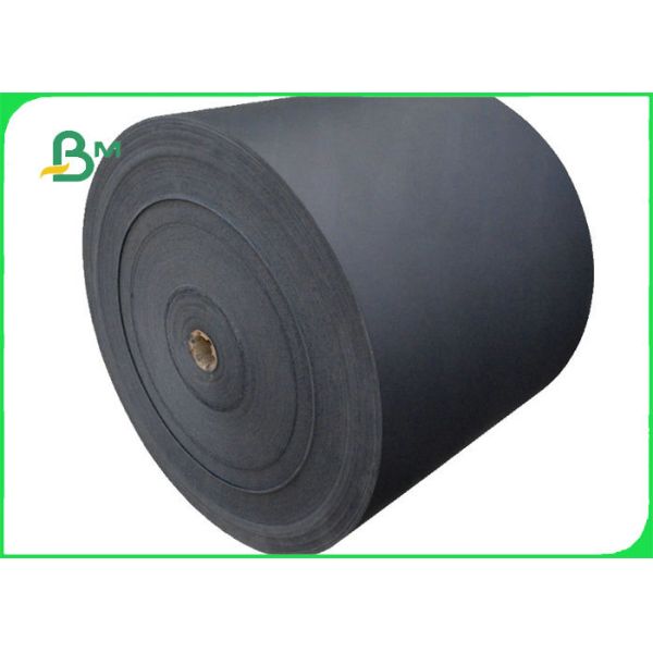 110gsm 150gsm Black Cardboard For Gift Wrapping Hard Stiffness 79 x 109cm