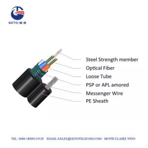Best GYTC8S 12 Core Single Mode Fiber Optic Cable wholesale