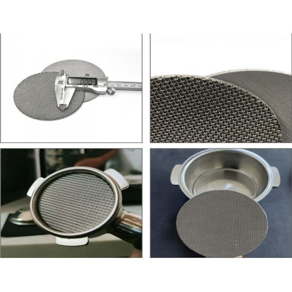 1.7-6.0mm Stainless Steel Filter Wire Mesh 5 6 Layers Sintered Metal Filter Disc