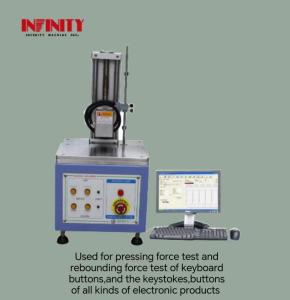 Best AC Servo Motor Servo Control Keystroke Tester for Purpose And The Keystrokes Unit switchable Kgf wholesale