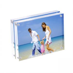 Best PMMA Custom Acrylic Fabrication Floating Acrylic Box Frame Acrylic Picture Frame wholesale