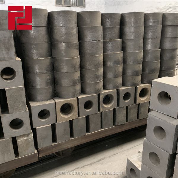 Manufacture Refractory Nozzle for Steel Ladle Tundish Block 1770° Refractoriness 2000°