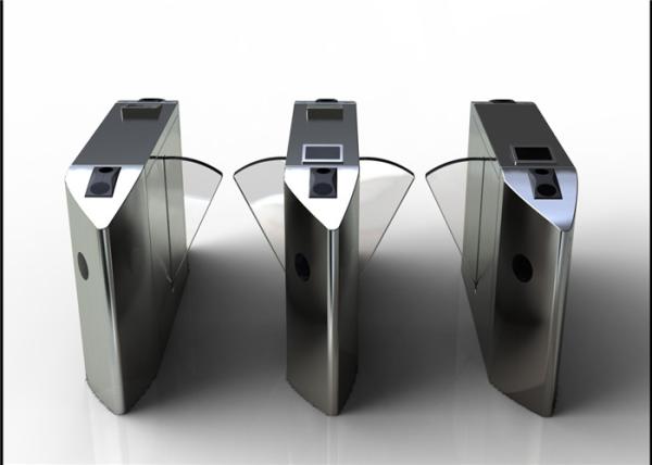 Cheap High Speed Retractable Flap Barrier Gate With Self Detection / Alarm for sale