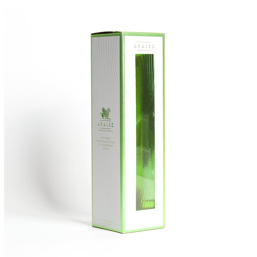 Rectangle Slotted Ivory Cardboard Box For Perfume Bottle Packaging Custom Printed