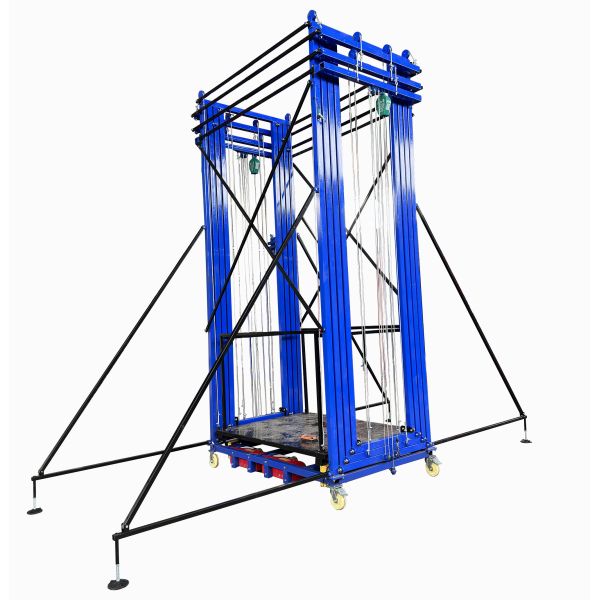 10m 8m electric scaffold scissor lift platform electric scaffolding CE certificated Widely used self-propelled hydraulic