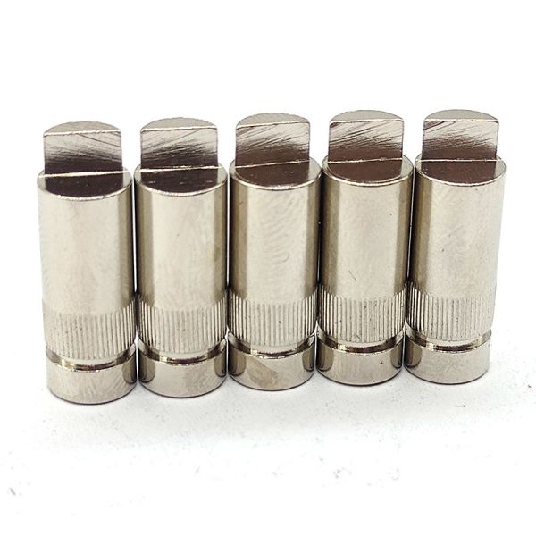 Anodized Precision CNC Machining Parts Carbon Steel Groove Shaft Cylindrical