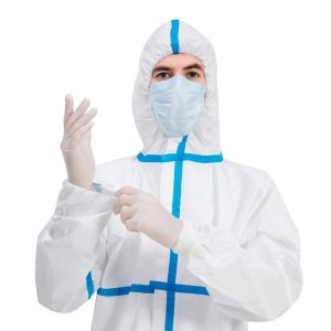 Best hospital Disposable Protective Coverall High Breathability wholesale