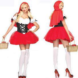Best 2014 Newest Arrival Good Quality Holloween Wear Stage Little Red hat Costumes wholesale