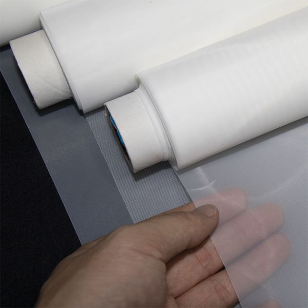 3-2000 Micron Nylon Filter Mesh Fabric , Nylon Filter Cloth Mesh White Color