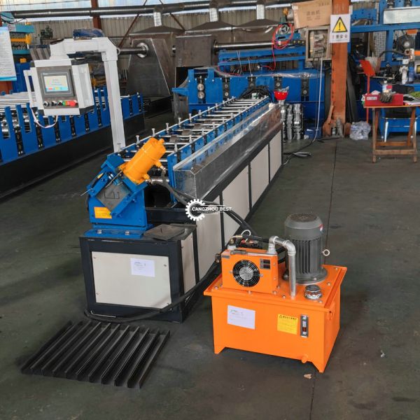 Steel Profile C Stud / Drywall Channel Making Roll Forming Machine PLC Control