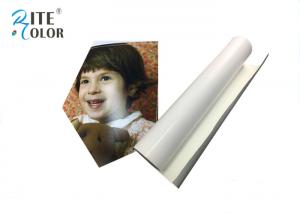 Best Water Based Inks Resin Coated Photo Paper , Wide Format Inkjet 240Gsm Photo Luster Paper wholesale