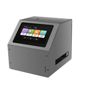 China Smart Static Desktop Bottle Batch Coding Machine With Touch Screen on sale