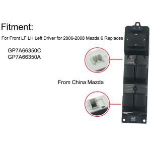 Best GP7A66350C Driver Side Master Window Switch For 2006-2008 Mazda 6 Replaces wholesale