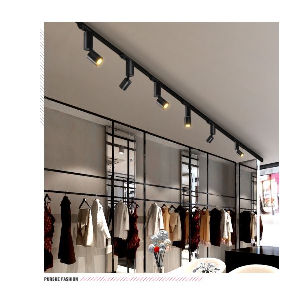 Dining Room Adjustable Track Lighting , Surface Mounted Modern Led Track Lighting