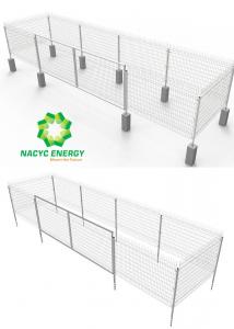 Best Galvanized Wire Fence Panels Simple All - In - One For Solar PV Power Plants wholesale