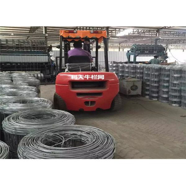 Sheep Galvanized Wire Mesh Fence Panels , High Tensile Steel Wire Fencing Products 1.8m Hot Dipped