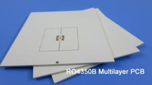 China 10 Layer High Frequency PCB Built On 5 Cores of 10mil RO4350B with 4mil RO4450F for Broadband Wireless Solutions on sale