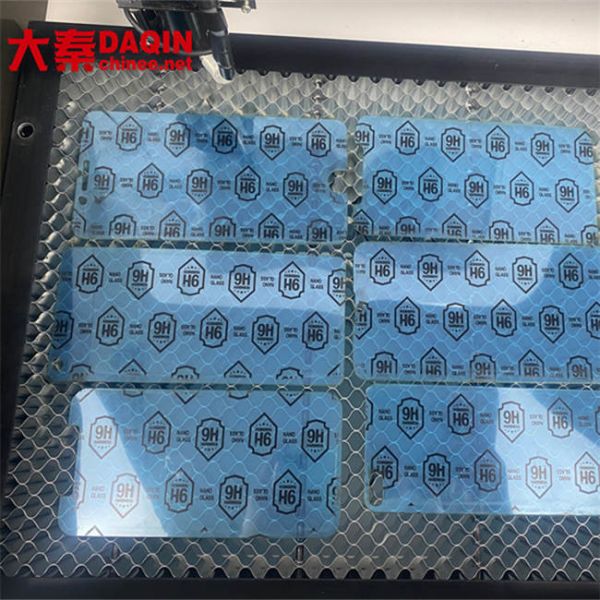 9HD Screen Protector Mobile Back Cover Sticker Design Laser Cutting Machine
