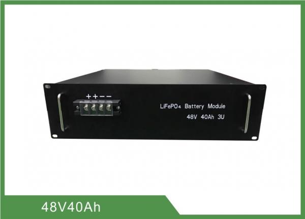 Cheap LiFePO4 Telecom Battery Long Life Deep Cycle 48V 40Ah Capacity 3U Rack With RS485 for sale