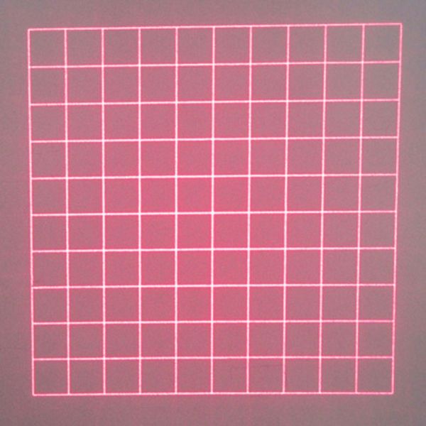 100 Grid Positioning Laser Diode Modules 50mw 450nm 650nm