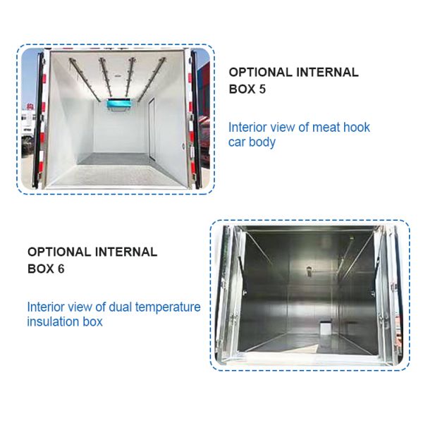 Dongfeng Tianjin Light Refrigerated Truck -18C Temperature Range Manual Transmission for Vegetable Storage 10 Tons