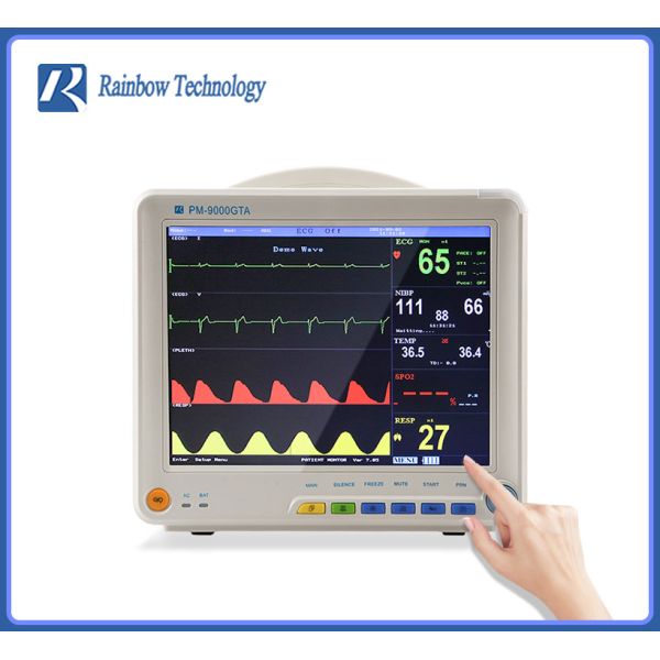 Portable Multiparameter Monitor with Audible / Visible Alarm System